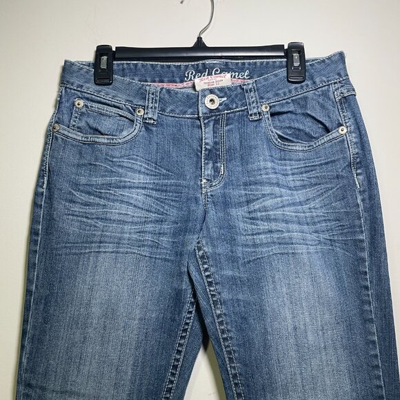 Junior Girls Red Camel Premium Denim Bootcut Jeans- Size 11 - Picture 3 of 12